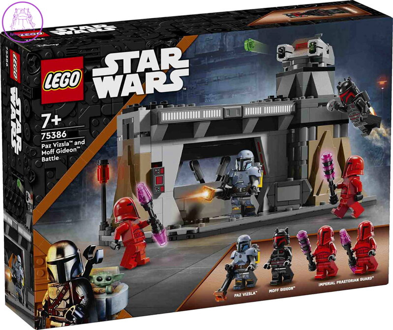 LEGO STAR WARS Souboj Paze Vizsly a Moffa Gideona 75386 STAVEBNICE