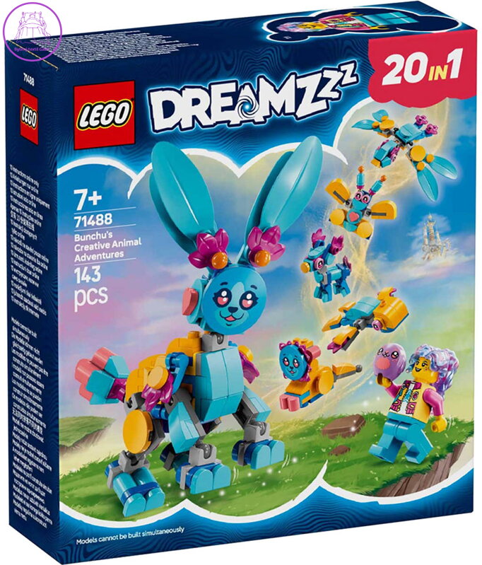 LEGO DREAMZZZ Bunchu a kreativní zvířecí dobrodružství 71488 STAVEBNICE