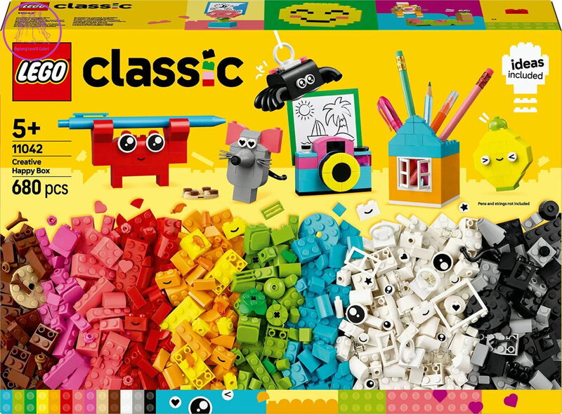 LEGO CLASSIC Kreativní veselá krabička 11042 STAVEBNICE