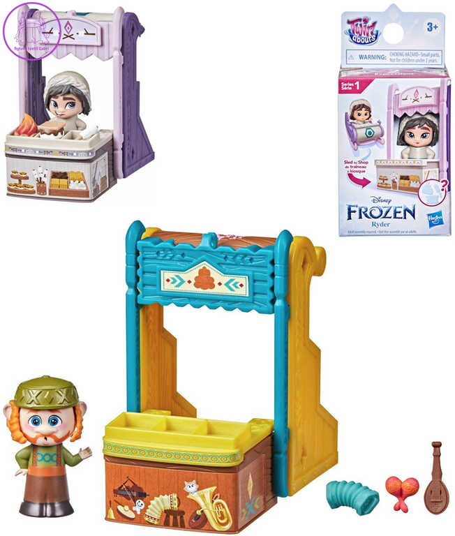 HASBRO Twirlabouts figurka Ledové Království 2 (Frozen) s vozidlem různé druhy