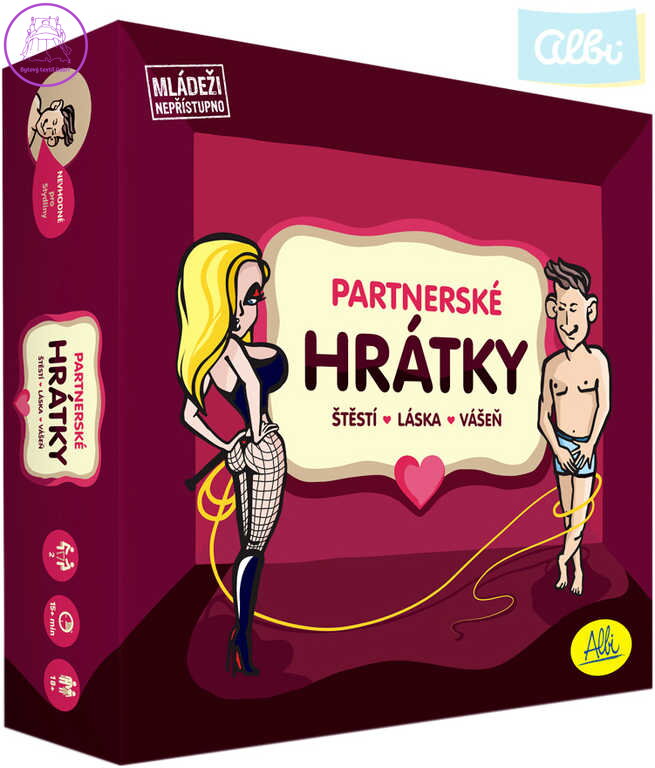 ALBI HRA Partnerské hrátky 18+ Pro dospělé *SPOLEČENSKÉ HRY*