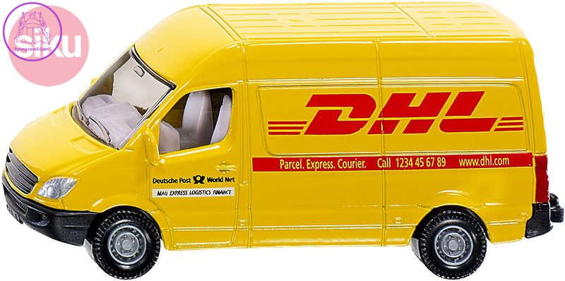 SIKU Dodávka poštovní Mercedes Sprinter DHL KOV