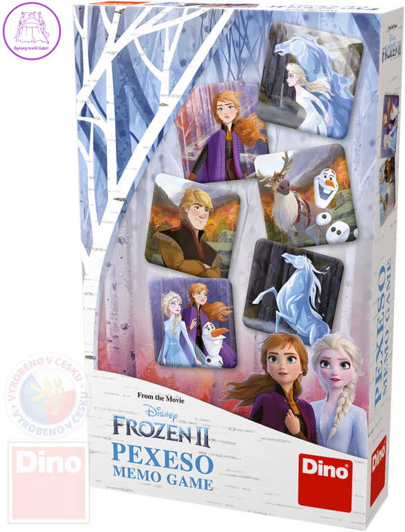 DINO Hra Pexeso Frozen II (Ledové Království) *SPOLEČENSKÉ HRY*