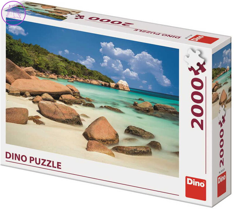 DINO Puzzle 2000 dílků Pláž foto 97x69cm skládačka