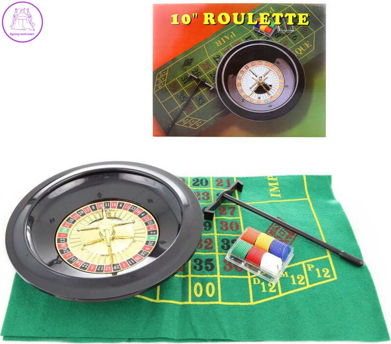 Hra dětská Ruleta 26cm *SPOLEČENSKÉ HRY*