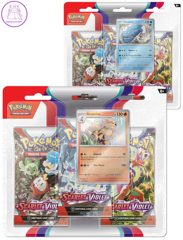 ADC Hra Pokémon TCG SV01 Scarlet & Violet 3 pack blister booster