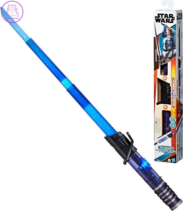 HASBRO STAR WARS Meč světelný LS Forge Darksaber na baterie Světlo Zvuk