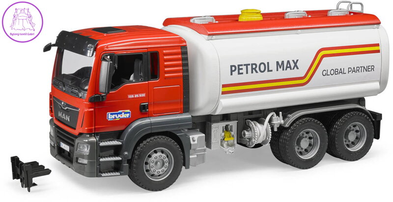 BRUDER 03775 Auto MAN TGS Cisterna stříká vodu funkční model 1:16 plast