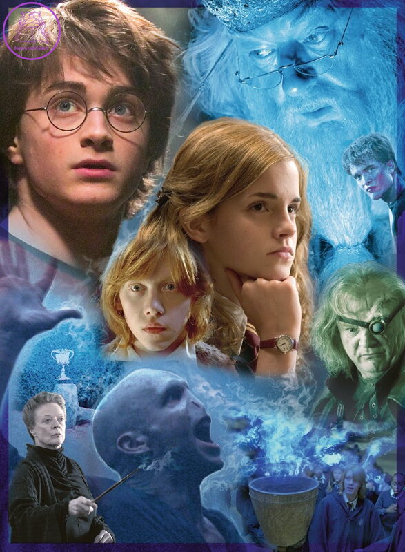 RAVENSBURGER Puzzle Harry Potter a Ohnivý pohár 500 dílků