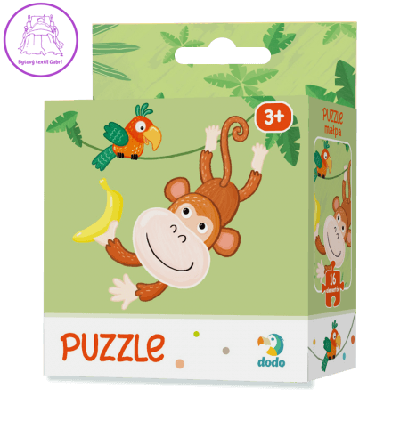 DODO Puzzle Opička 16 dílků