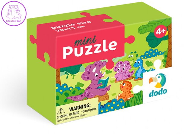 DODO Puzzle Dino a jeho přátelé 35 dílků