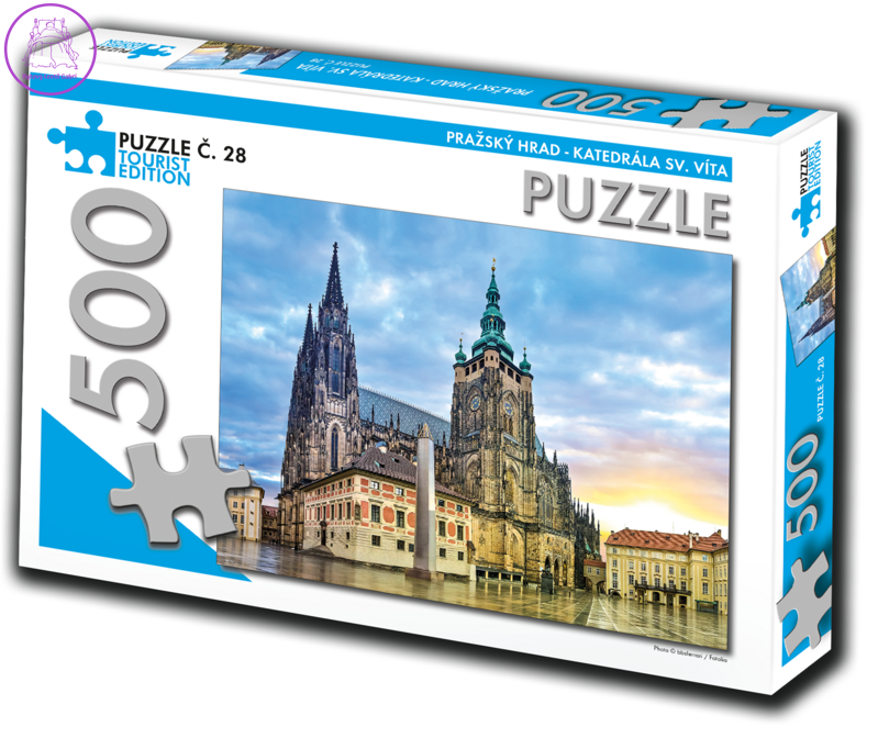 TOURIST EDITION Puzzle Katedrála sv. Víta, Praha 500 dílků (č.28)