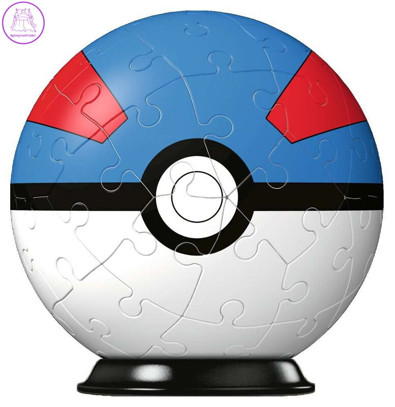 RAVENSBURGER Puzzleball Pokémon: Greatball 54 dílků