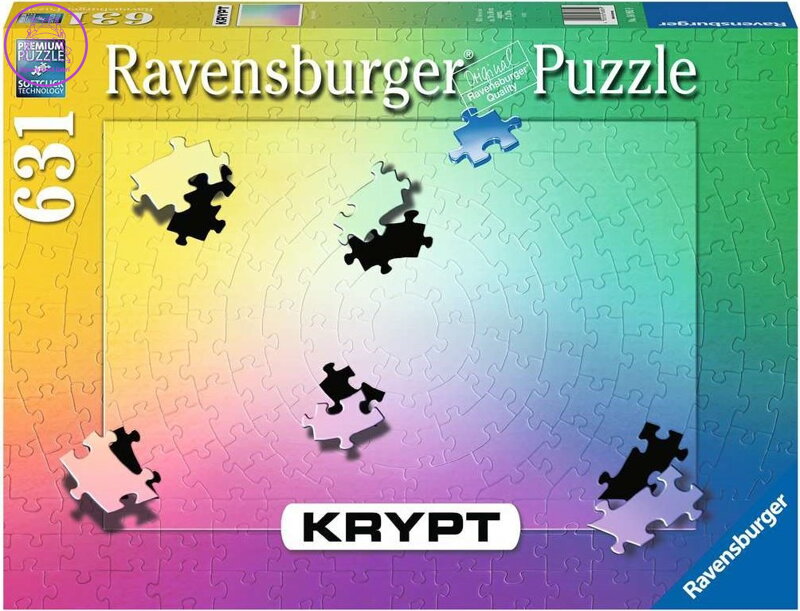 RAVENSBURGER Puzzle Krypt Gradient 631 dílků