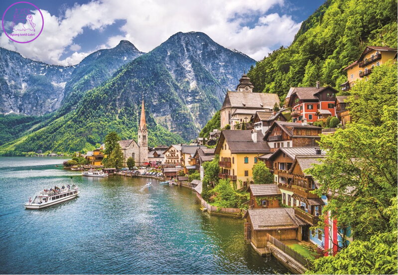 ANATOLIAN Puzzle Halštatské jezero, Rakousko 2000 dílků