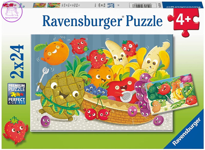 RAVENSBURGER Puzzle Drzé plody 2x24 dílků