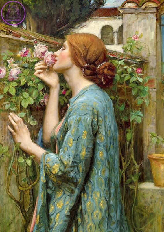 ENJOY Puzzle John William Waterhouse: Duše růže 1000 dílků