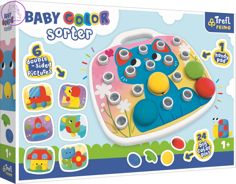 TREFL Primo Mozaika Baby Color Sorter