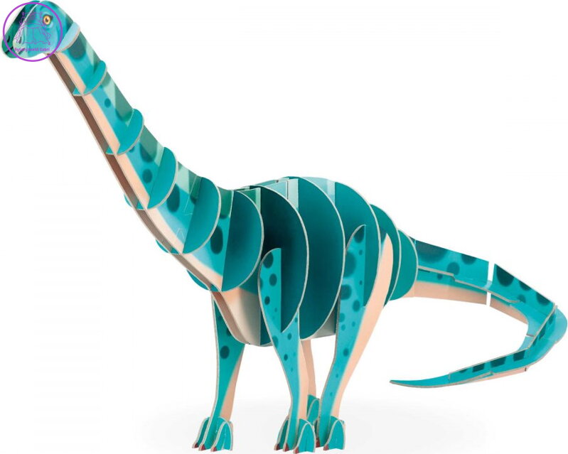 JANOD 3D puzzle Diplodocus 42 dílků