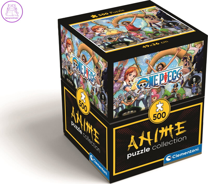 CLEMENTONI Puzzle Anime Collection: One Piece 500 dílků