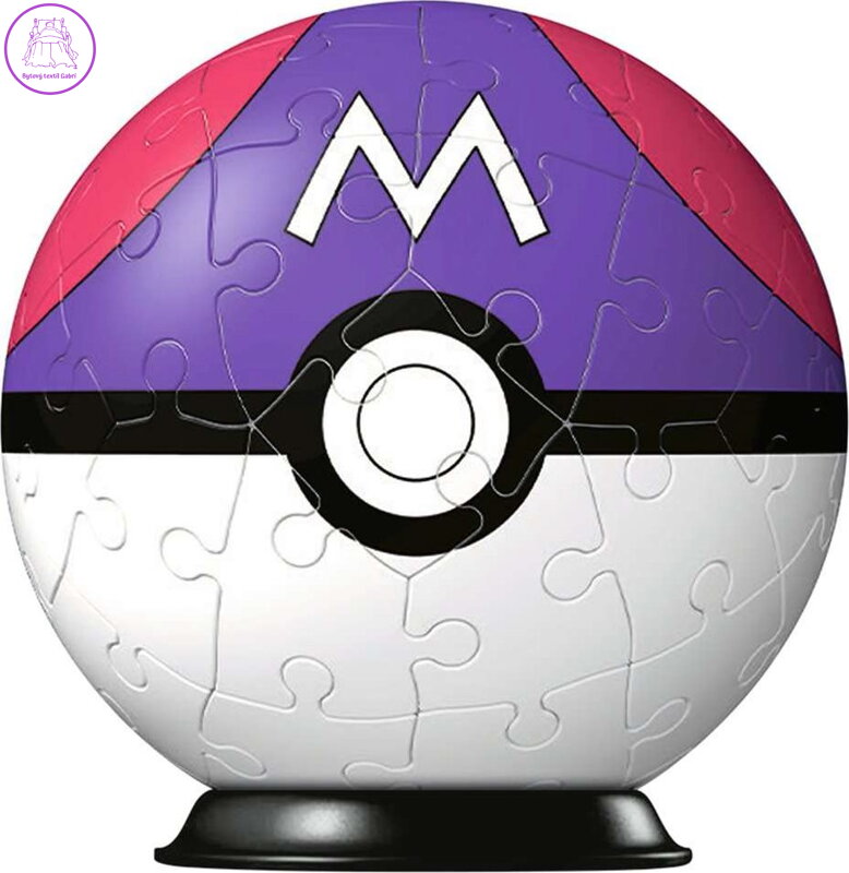 RAVENSBURGER Puzzleball Pokémon: Masterball 54 dílků