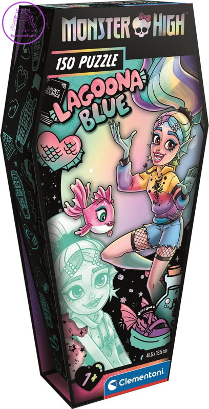 CLEMENTONI Puzzle Monster High: Lagoona Blue 150 dílků