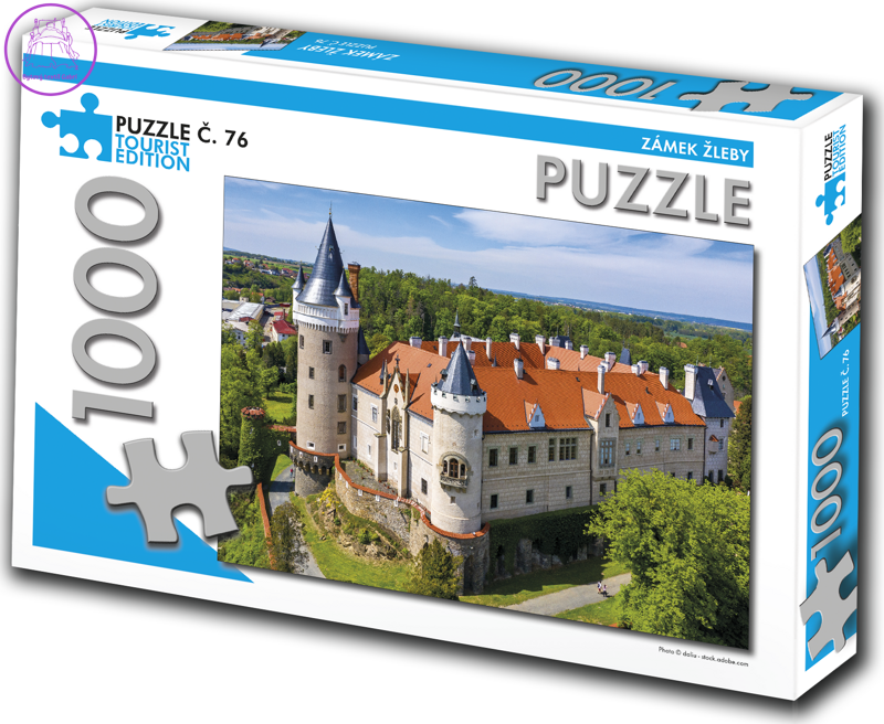 TOURIST EDITION Puzzle Zámek Žleby 1000 dílků (č.76)