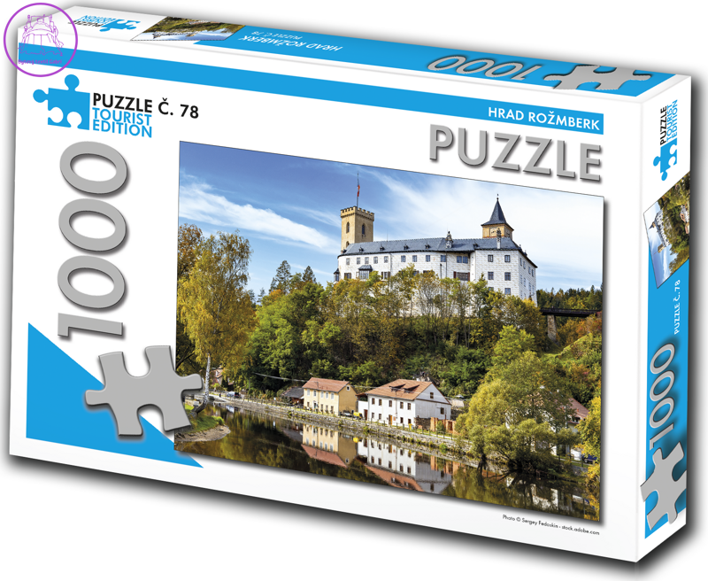 TOURIST EDITION Puzzle Hrad Rožmberk 1000 dílků (č.78)