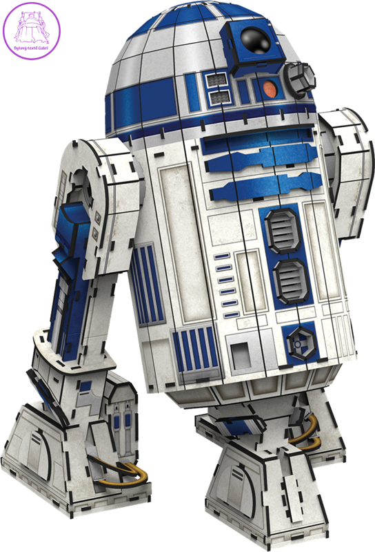 4D BUILD 3D Puzzle Star Wars: R2-D2 201 dílků