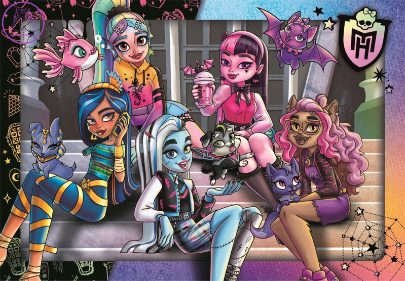 CLEMENTONI Puzzle Monster High 180 dílků