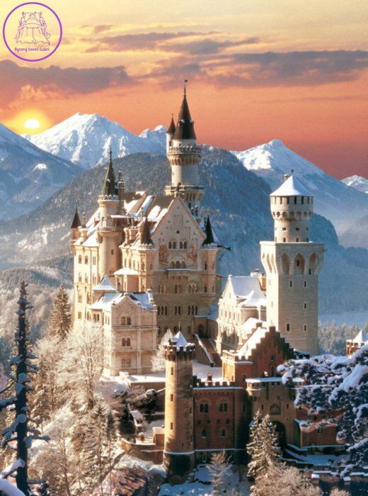 CLEMENTONI Puzzle Neuschwanstein 1500 dílků