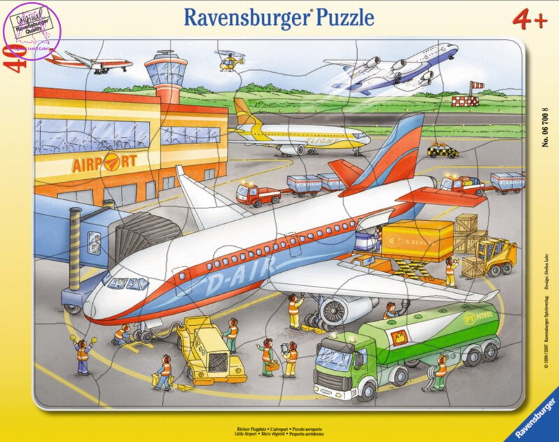 RAVENSBURGER Puzzle Letiště 40 dílků