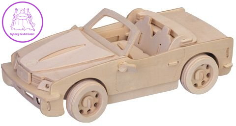 WOODEN TOY , WCK 3D puzzle Velké BMW