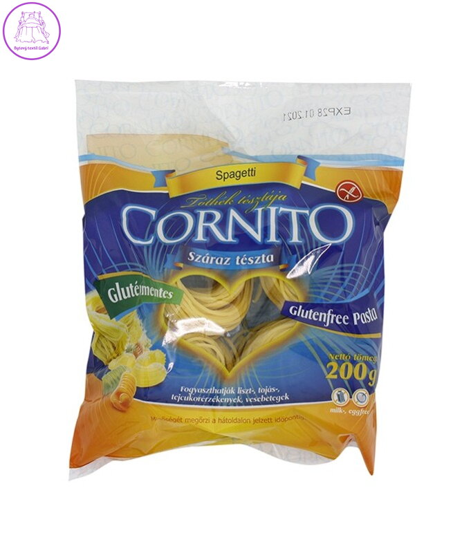 Těstoviny špagety bezlepkové 200g Cornito 3112