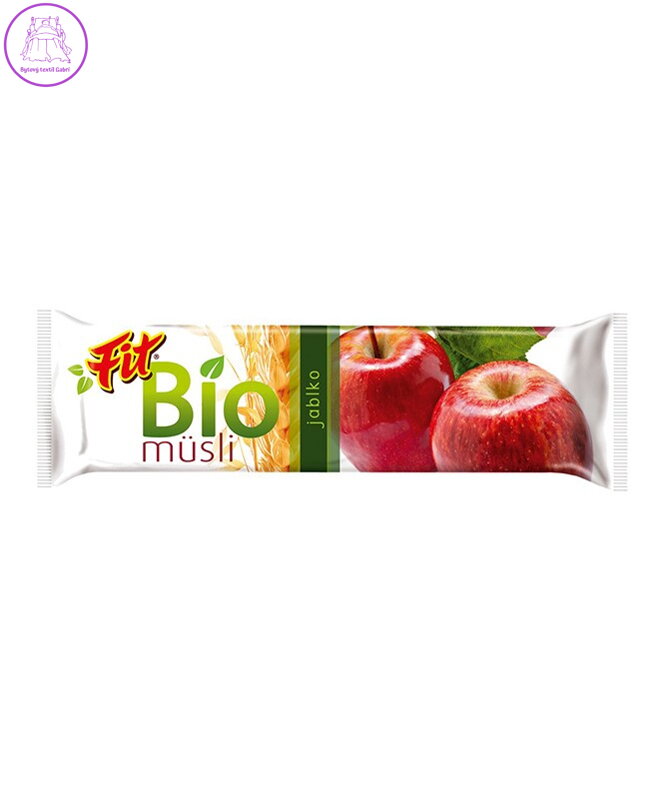 FIT Bio tyčinka musli jablko 30g  1052