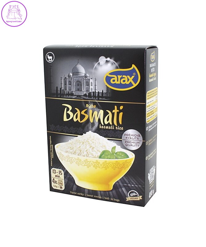 Rýže basmati -  krabička 4x120g Arax 2340