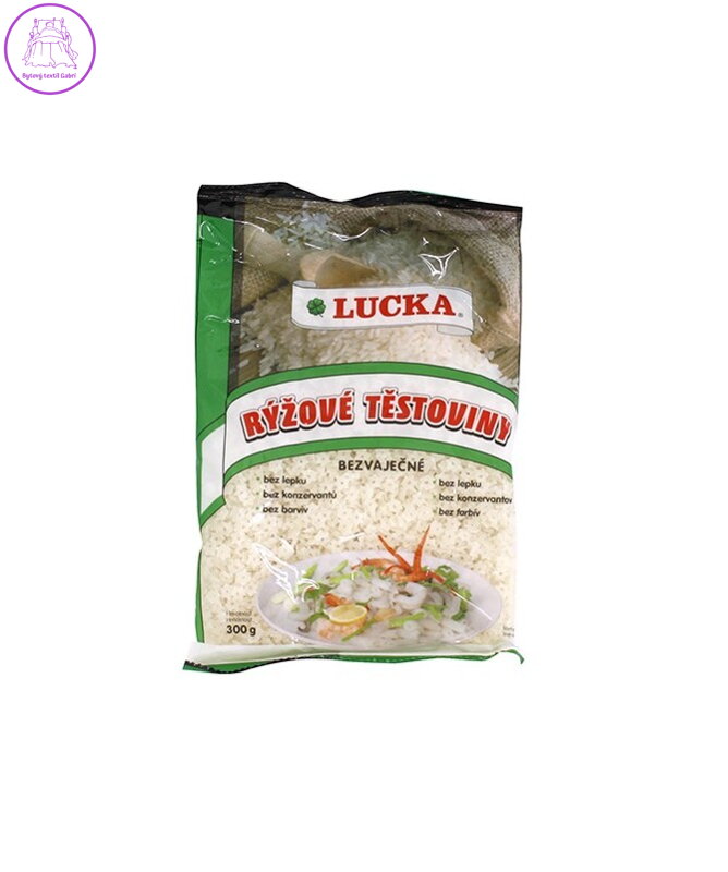 Těstoviny rýžové pol. hvězdičky 300g LUCKA 2534