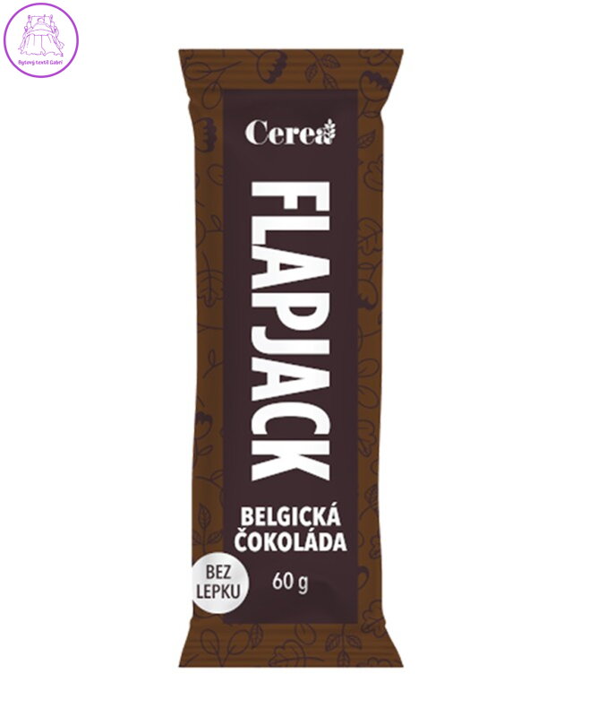 Flapjack  BELGICKÁ ČOKOLÁDA 60g Cereabar 255