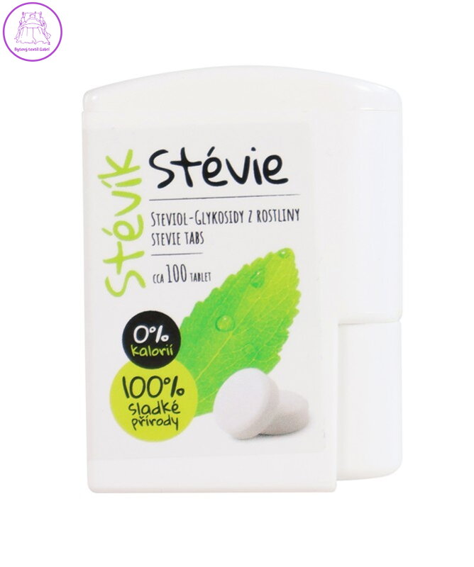 Stevia tablety 100ks Stévík 3825