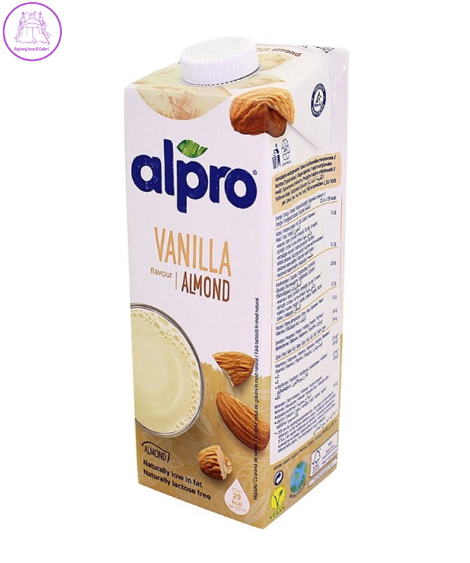 Nápoj mandlový vanilka 1l Alpro 1342