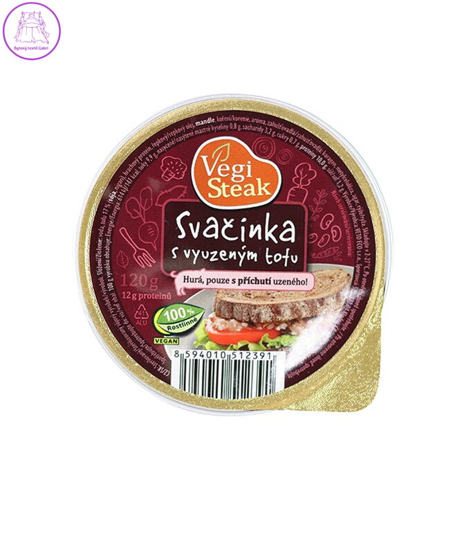 Svačinka s vyuzeným tofu 120g Veto 5257