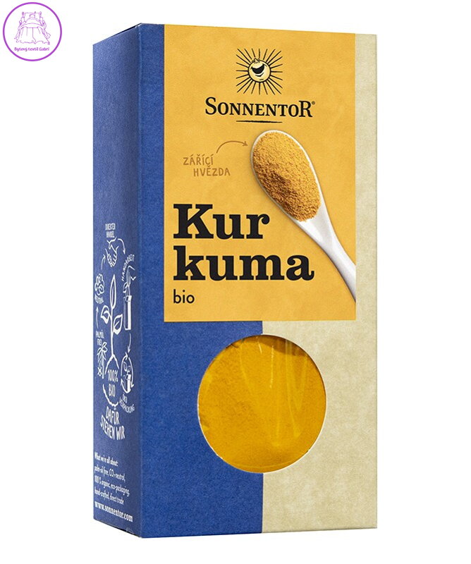 Kurkuma mletá BIO 40g Sonnentor NOVINKA 5345