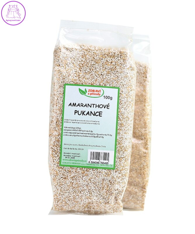 Pukance amarantové natural 100g ZP 1022