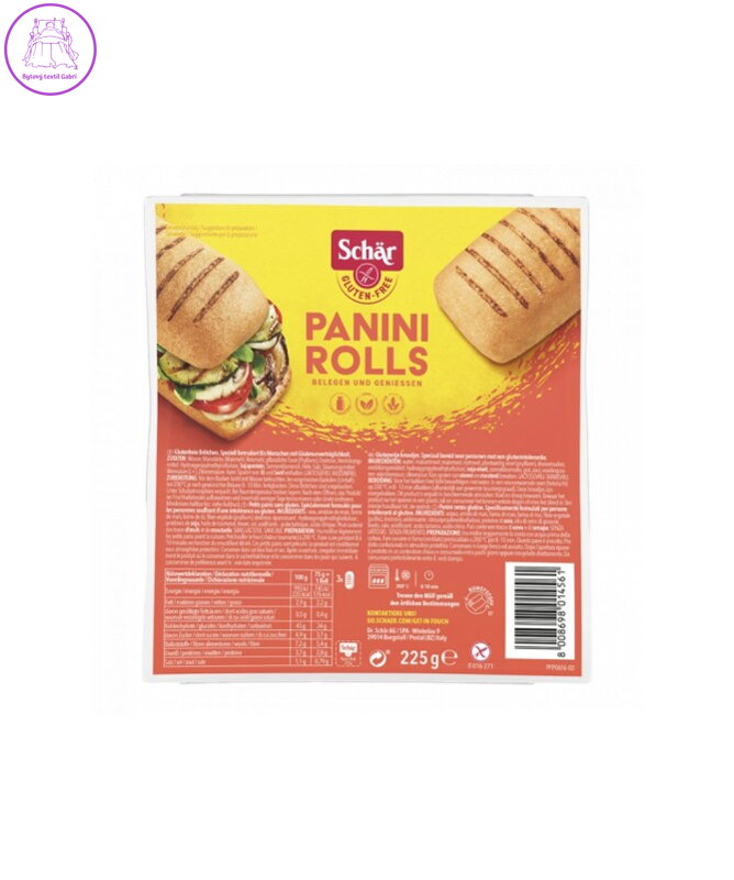 Panini ROLLS bulky 225g  Schar 3022