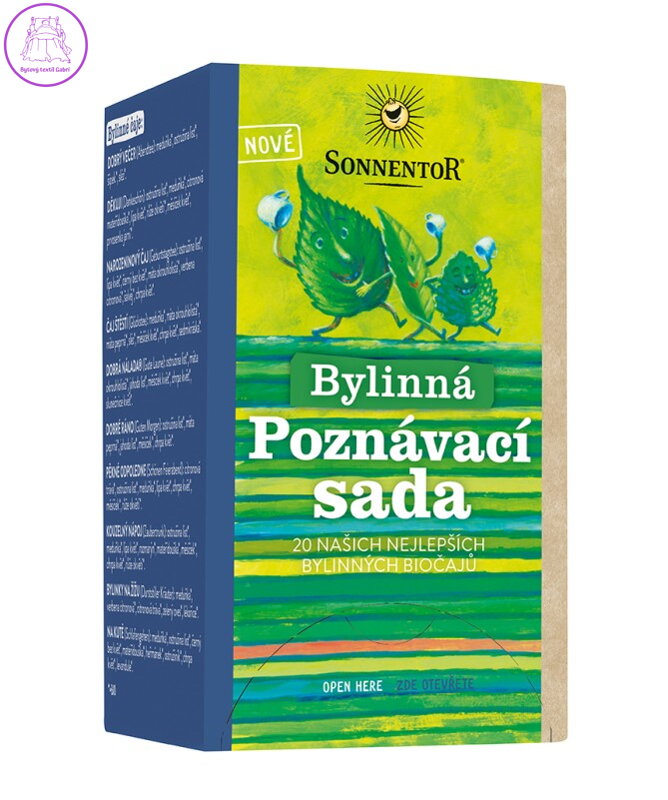 Poznávací sada bylinná BIO por. čaj Sonnentor NOVINKA 5585