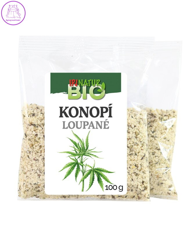 Konopí loupané BIO 100g IPJ 5535