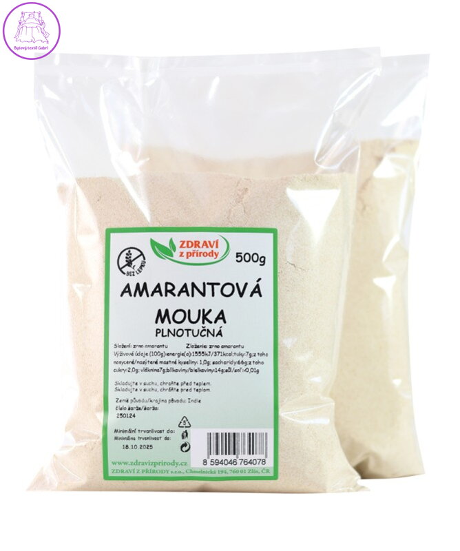 Mouka amarantová 500g ZP bez lepku 5662