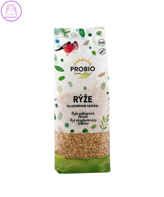 Rýže kulatozrnná natural BIO 500g Probio 1499