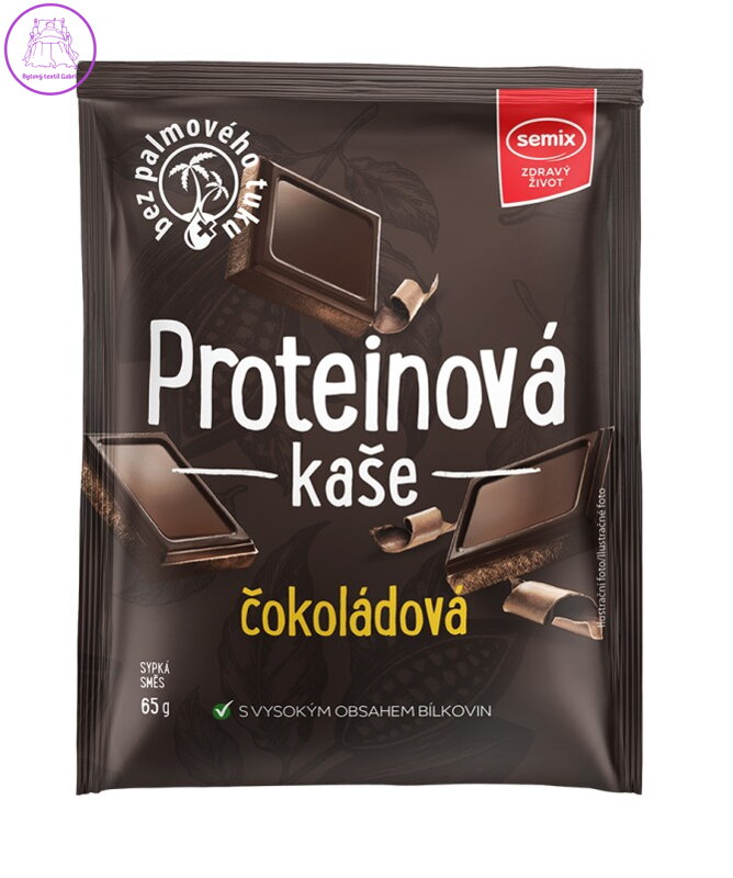 Kaše proteinová čokoláda 65g Semix 1581